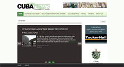 Desktop Screenshot of cubanews.com